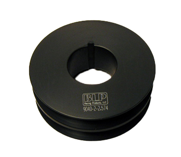 Dual groove 7MM crank pulley O/S - Click Image to Close